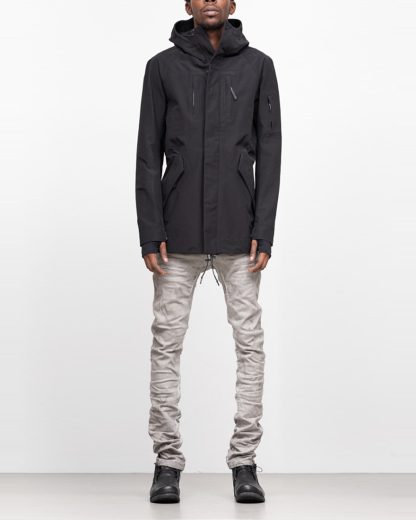 11by BBS 11 Boris Bidjan Saberi J2C water resitant jacket SS19 nylon cotton black hide m 4