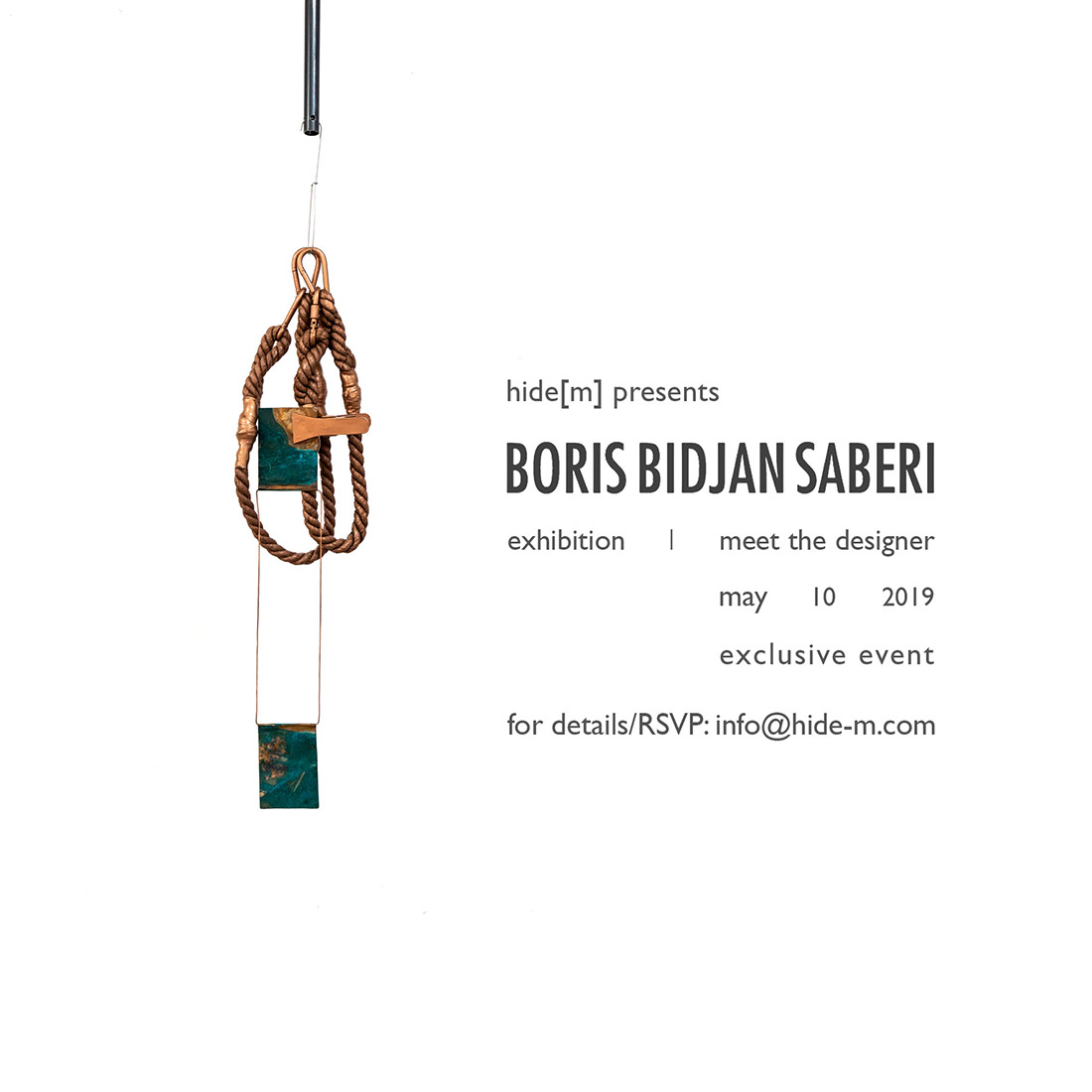 Boris Bidjan Saberi exclusive event with Boris in Munich at hide m 01