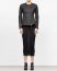 Boris Bidjan Saberi women zip leather jacket WJ2 washed calf F2510M black FW18 hide m 3