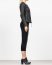 Boris Bidjan Saberi women zip leather jacket WJ2 washed calf F2510M black FW18 hide m 4