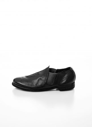 GUIDI men classic slipper derby shoe 109 herren leder schuh goodyear horse full grain leather black hide m 2