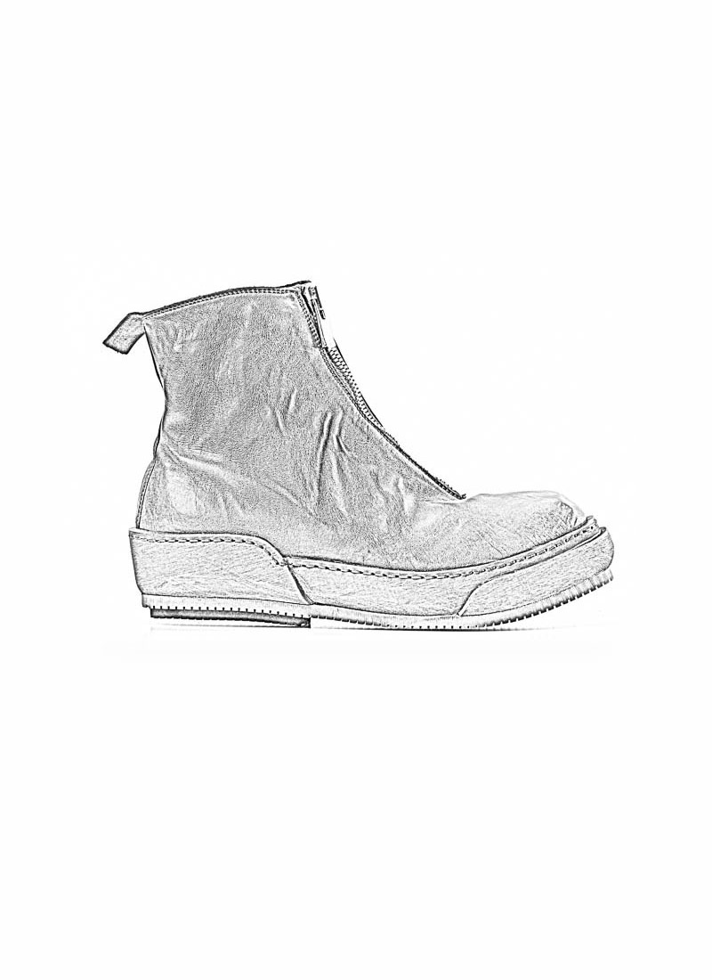 zip sneaker boots