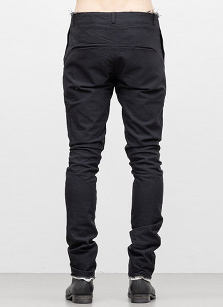 Continuous Lined Pants, black, cotton