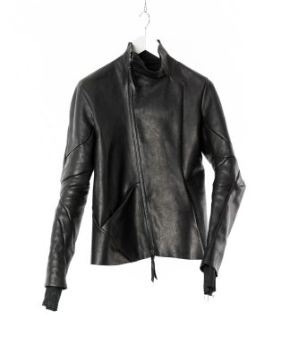 LEON EMANUEL BLANCK LEB Men Classic Distortion Jacket DIS M LJ 01 lined Herren Leder Jacke horse leather black hide m 22