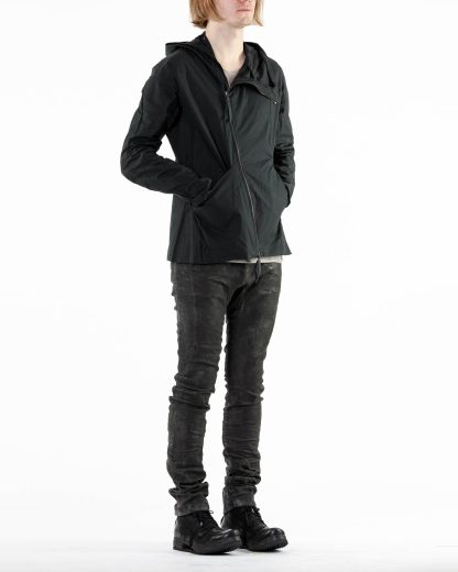 LEON EMANUEL BLANCK LEB Men Distortion L Jacket Exclusively DIS M LJ 01 With Removable Extended Jacket DIS M OUC 01 horse leather sanded dark grey hide m 13