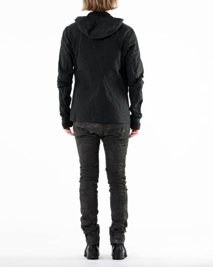 LEON EMANUEL BLANCK LEB Men Distortion L Jacket Exclusively DIS M LJ 01 With Removable Extended Jacket DIS M OUC 01 horse leather sanded dark grey hide m 15