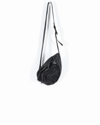LEON EMANUEL BLANCK distortion dealer bag tasche DIS DB 01 S horse full grain leather black hide m 2