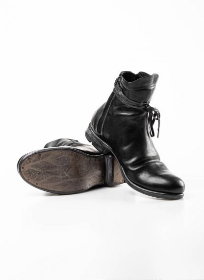 Layer 0 alessio zero men zip up boot derby shoe stiefel schuh goodyear 1.5 h16 zip gy goodyear horse leather black hide m 5