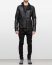 Leon Emanuel Blanck FW18 distortion men jacket merino shearling leather black hide m 2