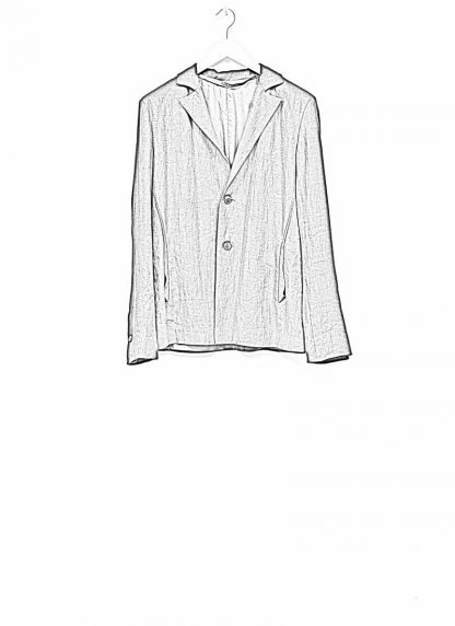 M.A maurizio amadei men 2 button medium fit jacket blazer J290 black LR hide m 1