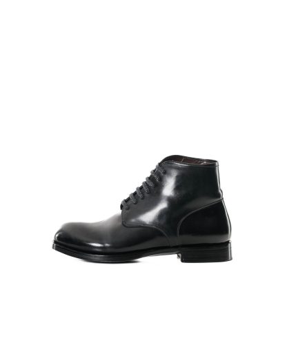 MMORIABC Maurizio Altieri AAA dve AAA2 Men Ankle Boot Herren Stiefel Shoe horween genuine shell cordovan horse leather black hide m 3