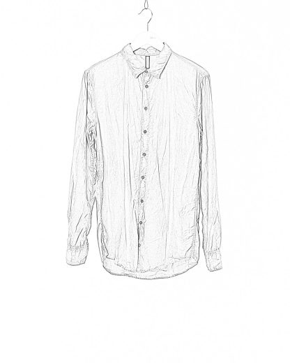POEME BOHEMIEN Men Button Down Shirt Regular Fit SH 01 T 210 80 Herren Hemd cotton grey hide m 2