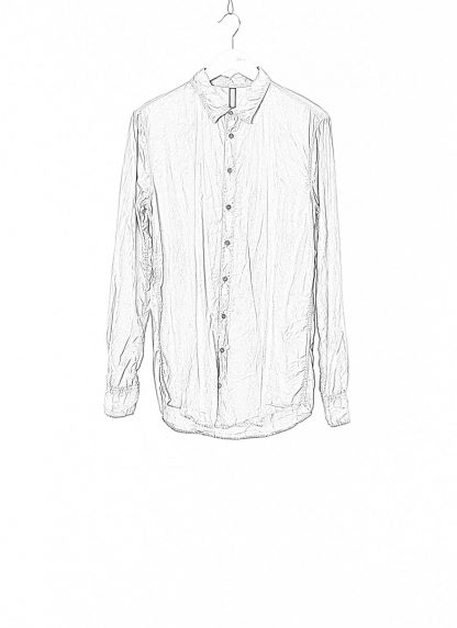 POEME BOHEMIEN Men Button Down Shirt Regular Fit SH 01 T 210 80 Herren Hemd cotton grey hide m 2