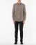 POEME BOHEMIEN Men Button Down Shirt Regular Fit SH 01 T 210 80 Herren Hemd cotton grey hide m 3
