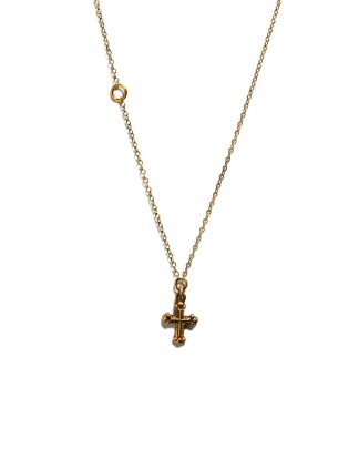 Werkstatt Muenchen chain mini cross gold M7410 900 000 gold 22k hide m