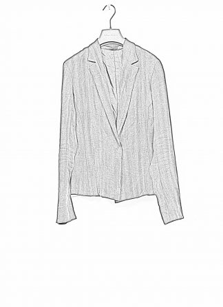 short black linen jacket
