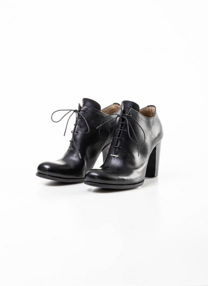 m.a maurizio amadei women staple high heel shoe schuh stiefel SW7B1 VAD vachetta cow leather black hide m 4