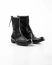 ma macross maurizio amadei men back zip boot shoe schuh shoe herren stiefel S1N3Z horse leather rev black hide m 3