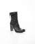 ma maurizio amadei women back zip high heel short boot shoe damen schuh stiefel SW7N21Z vachetta cow leather black hide m 4