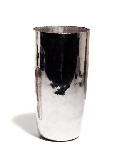 werkstatt munchen M0040 VASE tableware silverware handmade sterling silver hide m 1