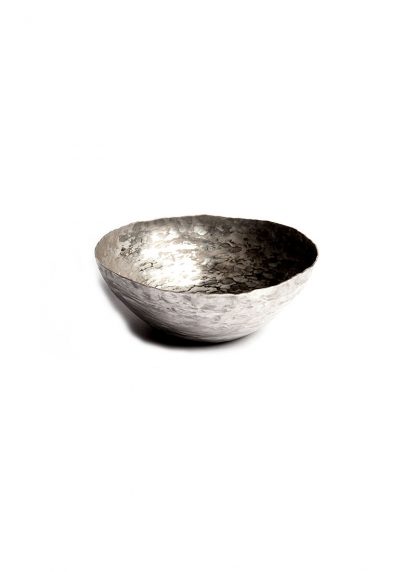 werkstatt munchen m0070 small bowl sterling silver hide m 1