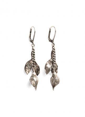 werkstatt munchen m4562 earrings 925 sterling silver hide m 1