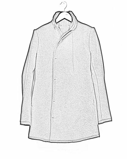 BORIS BIDJAN SABERI roots men coat jacket herren jacke mantel COAT SHORT FFB10003 pure cashmere black hide m 1