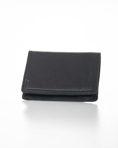 hide-m | GUIDI PT3 Wallet, black kangaroo leather