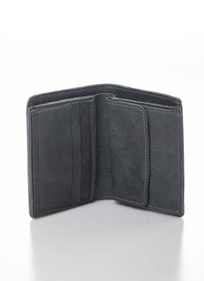 GUIDI wallet geldboerse PT3 kangaroo leather grey CO11T hide m 3
