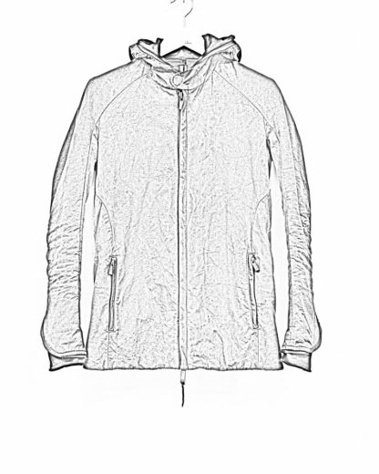LAYER 0 Alessio Zero men E caban jacket with backpack herren jacke canvas cotton g grey hide m 1