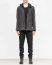 LAYER 0 Alessio Zero men E caban jacket with backpack herren jacke canvas cotton grey hide m 3