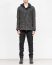 LAYER 0 Alessio Zero men E caban jacket with backpack herren jacke canvas cotton grey hide m 4