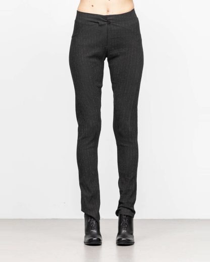 M.A MAURIZIO AMADEI women med fit pants hose PW212 EV.R viscose eme coal hide m 3