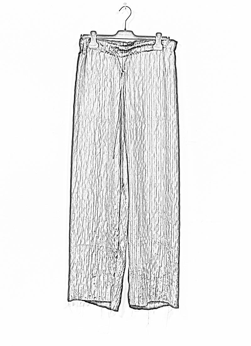 m.a+ women wide outer drawstring pants 