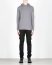 LABEL UNDER CONSTRUCTION men Punched Balaclava Sweater herren pulli kapuzenpulli 34YMSW222 WS16 RG 345 cashmere medium grey hide m 3