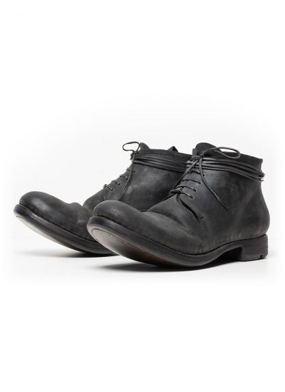 LAYER 0 limited hand made goodyear shoe ankle boot schuh 2.5 h10 hgy horse cordovan rev leather grey black hide m 8