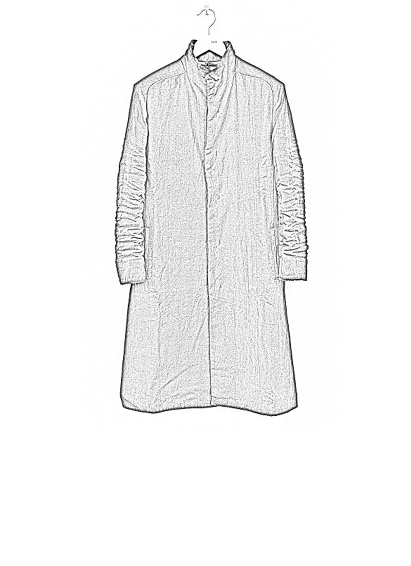 Hide M H Trench Black Linen