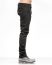 Label Under Construction FW18 men one cut pants cotton black hide m 3