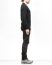 Label Under Construction FW18 men primary circle neck sweater cashmere black hide m 3