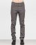 Label Under Construction SS19 men curved inseam jeans pants ramie grey hide m 2