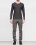 Label Under Construction SS19 men digital knit sweater cotton wool grey hide m 2