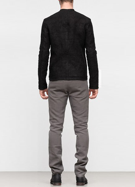 hide [m] | Short Jacket, black, linen