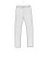 Label Under Construction men pants side selvedge jeans SS18 black linen hide m 1