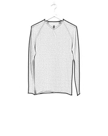 Label Under Construction zip seam seismograph sweater black cotton linen ss17 hide m 1