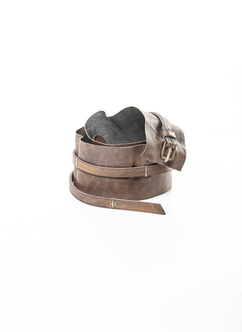 Women's leather and hide belts