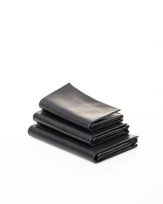 m.a maurizio amadei origami wallet W7 W8 W9 geldboerse portemonnaie vachetta cow leather VA 1.0 black hide m 2