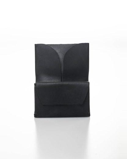 m.a maurizio amadei origami wallet W7 W8 W9 geldboerse portemonnaie vachetta cow leather VA 1.0 black hide m 5