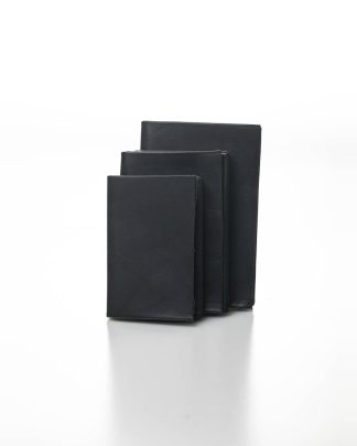 m.a maurizio amadei origami wallet W7 W8 W9 geldboerse portemonnaie vachetta cow leather VA 1.0 black hide m 7