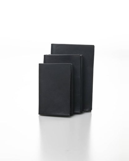 m.a maurizio amadei origami wallet W7 W8 W9 geldboerse portemonnaie vachetta cow leather VA 1.0 black hide m 7