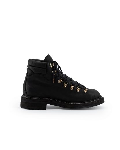 GUIDI 19 Men Hiking Boot Herren Schuh Stiefel Shoe vibram sole buffalo full grain leather black hide m 5